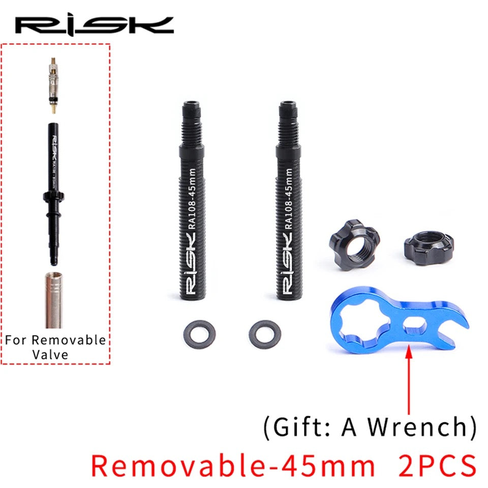 2 piece valve extender